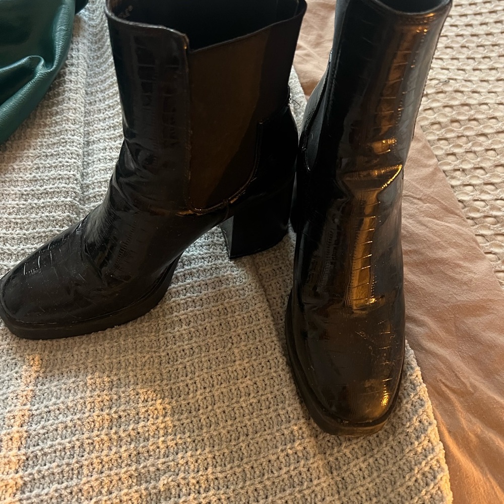 Black booties